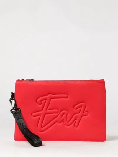 Ea7 Clutch Woman Color Red