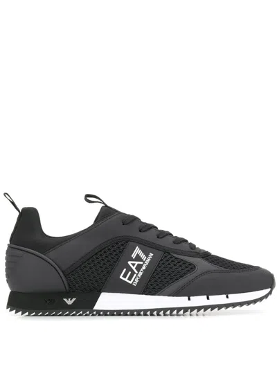 Ea7 Shoes Unisex Black
