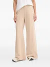 Ea7 Side-pockets Trousers In Neutral