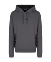 Ea7 Side Waist Impact Color Sports Sweater In Black