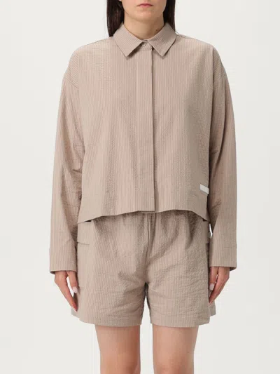 EA7 SHIRT EA7 WOMAN COLOR BEIGE,G98312022