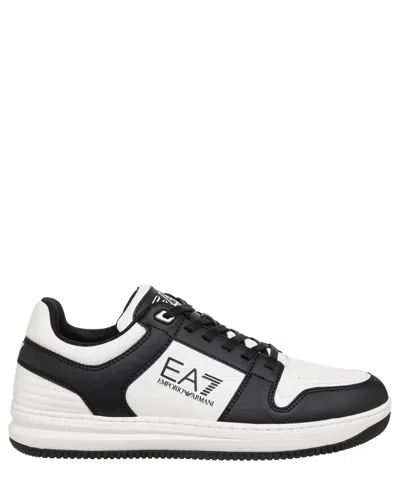 Ea7 Slasher Sneakers In 白色