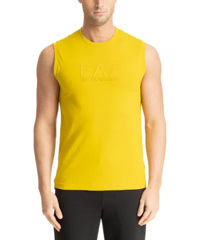 Ea7 Sleeveless T-shirt In Green