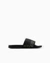 Ea7 Slides In Black