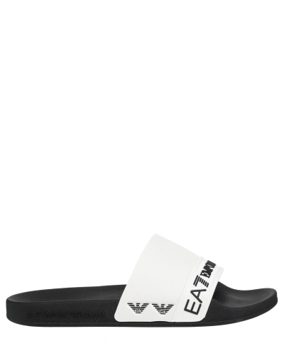 Ea7 Slides In Black