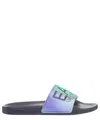 Ea7 Slides In Blue