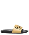 Ea7 Logo Slides In Gold