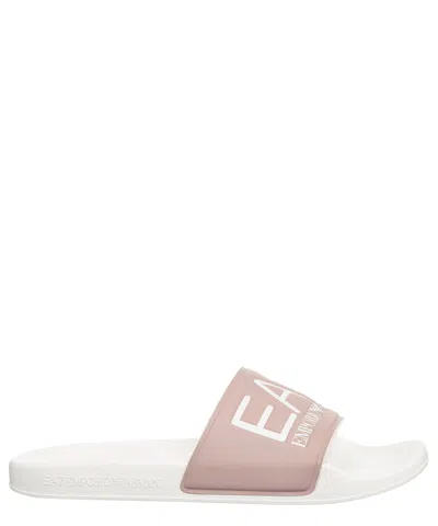 Ea7 Slides In Pink