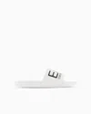 Ea7 Logo Slides In White