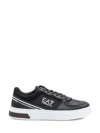 Ea7 Logo-patch Panelled Sneakers