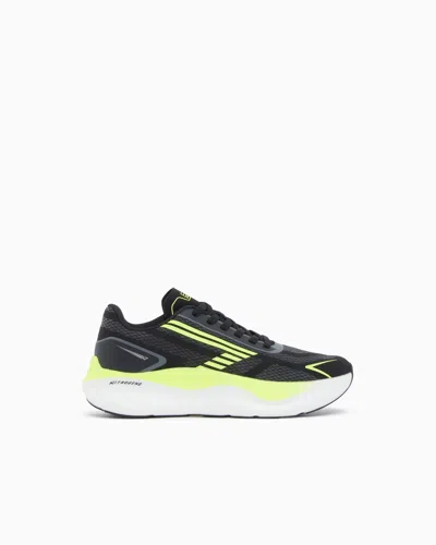 Ea7 Sneaker Nitro Wave 2 Regular Fit With Rubber Sole In Gris