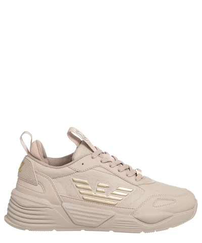 Ea7 Sneakers In Beige