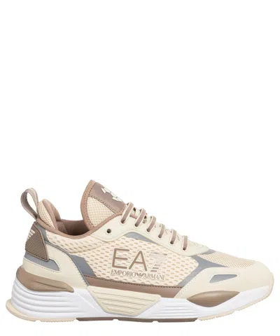 Ea7 Sneakers In Beige