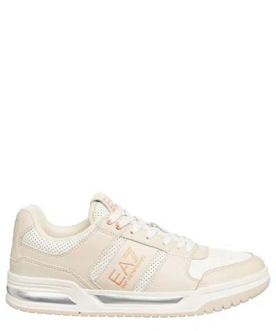 Ea7 Trainers In Beige