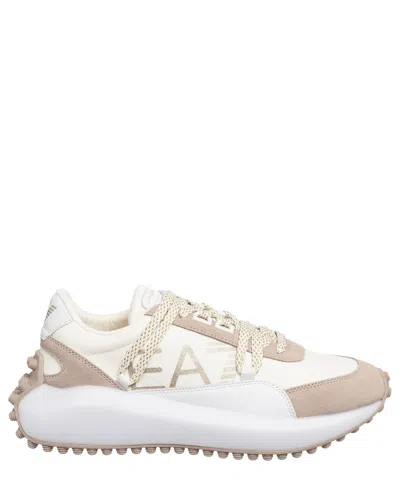 Ea7 Trainers In Beige