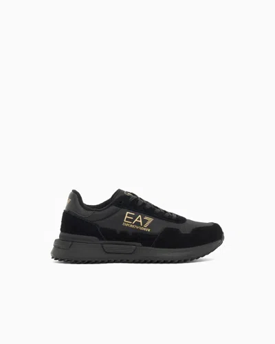 Ea7 Sneakers In Black