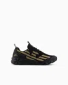 Ea7 Ultimate C2 Kombat Core Sneakers In Black