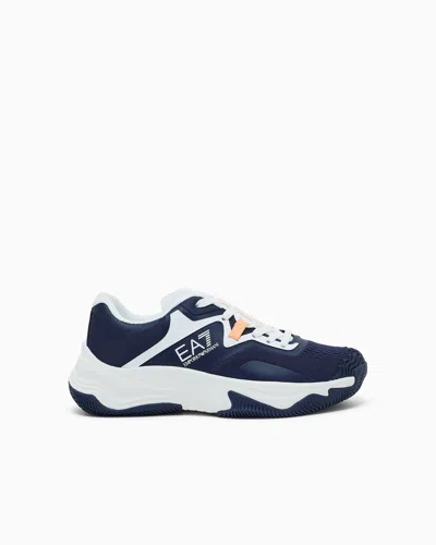 Ea7 Sneakers In Blue