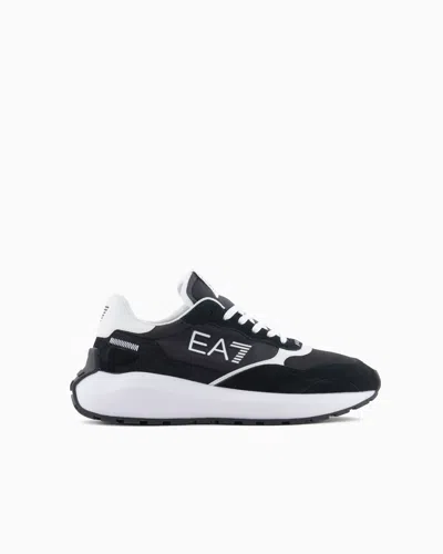 Ea7 Sneakers In Blue
