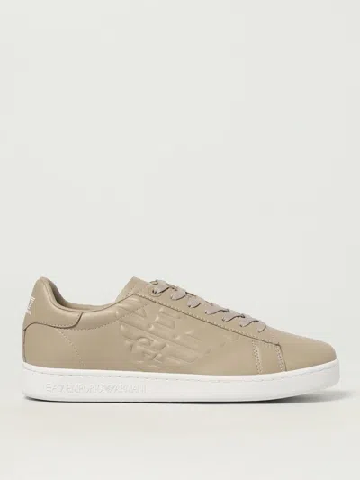 Ea7 Sneakers  Men Color Beige In Sand
