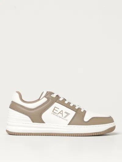 Ea7 Sneakers  Men Color Beige In Beige