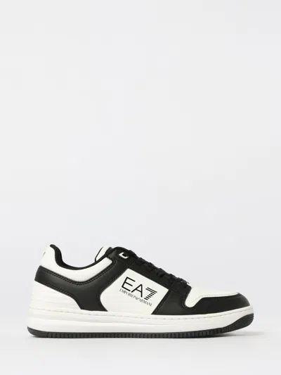 Ea7 Sneakers  Men Color White In Black
