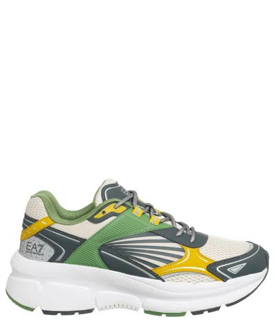 Ea7 Sneakers In Green