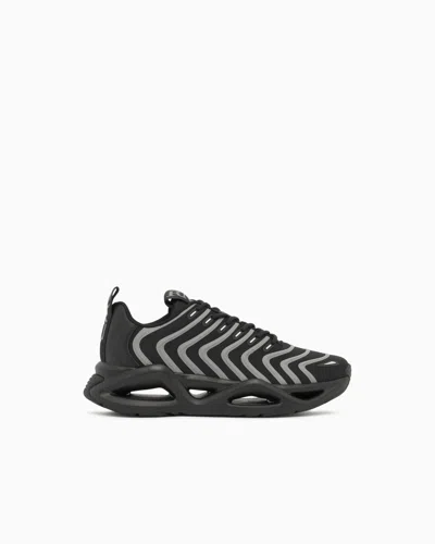 Ea7 Sneakers Infinity Neo With Rubber Sole In Animal Print