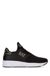 Ea7 Emporio Armani Ultimate C2 Kombat Sneakers In Black
