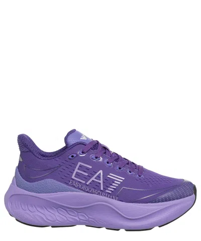 Ea7 Trainers In Violet