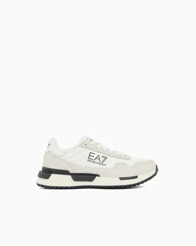 Ea7 Sneakers In White