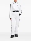 Ea7 Softshell Technical Ski Suit In White