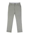 Ea7 Straight Casual Pants In Gray