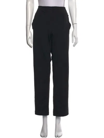 Pre-owned Ea7 Straight Leg Pants In Black