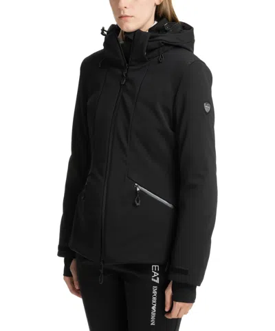 Ea7 Stratum 7 Ski Jacket In Black