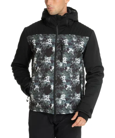 Ea7 Stratum 7 Ski Jacket In Black