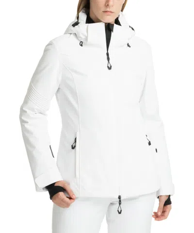 Ea7 Stratum 7 Ski Jacket In White