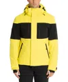Ea7 Stratum 7 Ski Jacket In Yellow
