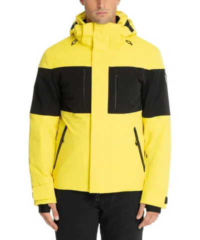 Ea7 Stratum 7 Ski Jacket In Yellow