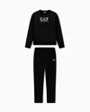 Ea7 Stretch-cotton Tracksuit With Logo