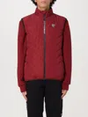 Ea7 Suit Vest  Men Color Burgundy In Burgunderrot