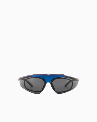 Ea7 Sunglasses In Gray