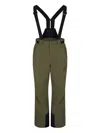 Ea7 Suspenders Ski Trousers In Green