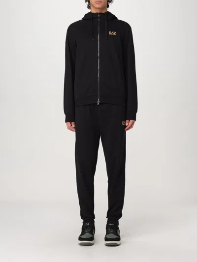 Ea7 Sportanzug  Herren Farbe Schwarz In Schwarz