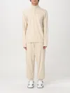 Ea7 Visibility Cotton Full-zip Tracksuit In Ivory