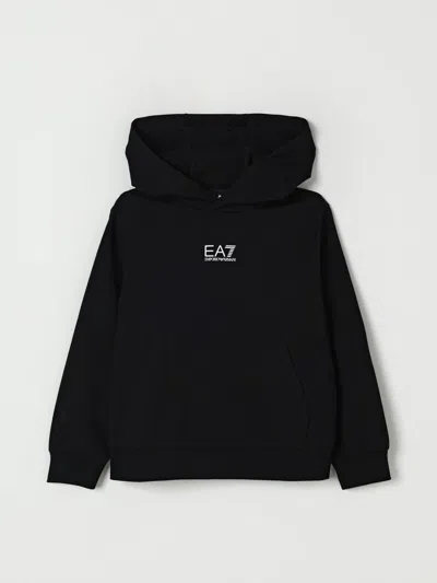 EA7 SWEATER EA7 KIDS COLOR BLACK,433560002