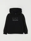 Ea7 Sweater  Kids Color Black In Black