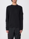Ea7 Emporio Armani Logo Cotton Crewneck Sweatshirt