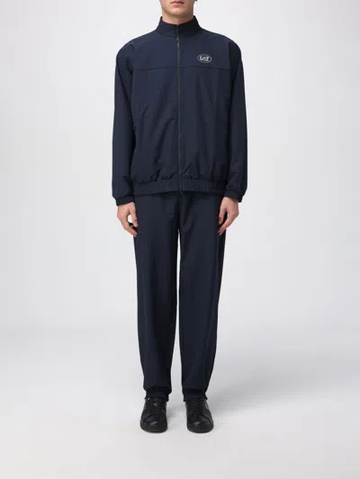 Ea7 Formal Clothes  Men Color Blue