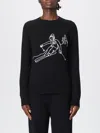 Ea7 Sweater  Woman Color Black In Black